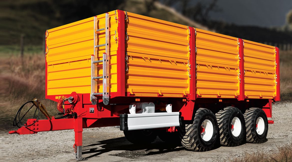 Remorca agricola DAPYX 18T Tridem